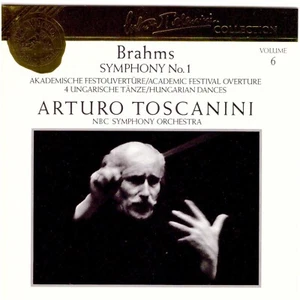 BRAHMS Symphony No. 1 / Academic Festival Over. /4 Hungarian Dances CD Toscanini - Bild 1 von 1