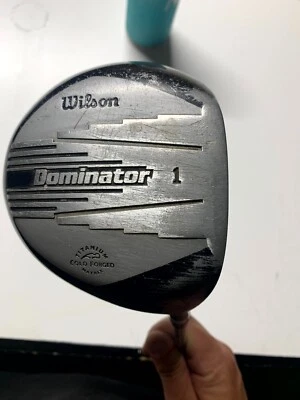 Wilson Dominator Driver Titanium Matrix Flex para hombre + agarre Golf Pride diestro Foto 1 de 4