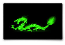 Silent Monsters podkładka pod mysz do gier i biura 24 x 20 cm zielony smok fantasy zielony