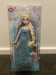 Authentic Frozen Elsa Doll 30cm Disney Store Toy FIRST RELEASE - Picture 1 of 2