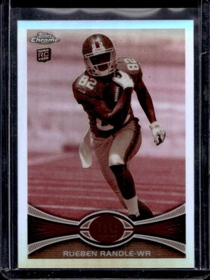 2012 Topps Chrome Rueben Randle RC Sepia Refractor Rookie #19/99 Giants - Image 1 of 2