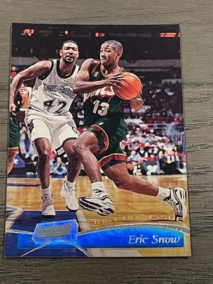 1997-98 Topps Stadium Club First Day Issue Eric Snow #98 Seattle Sonics - Image 1 of 4