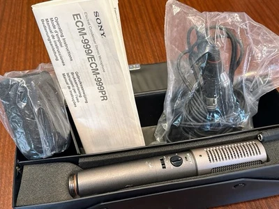 [Complete] SONY ECM-999PR M/S Stereo Condenser Microphone + Box + Stereo XLR ++ - Image 1 of 4