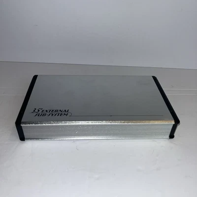  Gabinete de disco rígido IDE (ATA) 3,5" com fonte de alimentação e cabo USB - Imagem 1 de 4