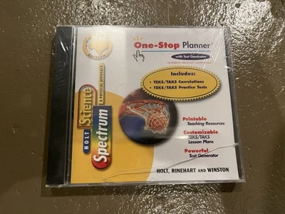 Holt Science & Technology Spectrum  One-Stop Planner w/Test Generator CD - Image 1 of 2