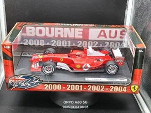 Ferrari Melbourne F1 GP F2004 Michael Schumacher 1/18 Scale Hotwheels Old Stock - Picture 1 of 7