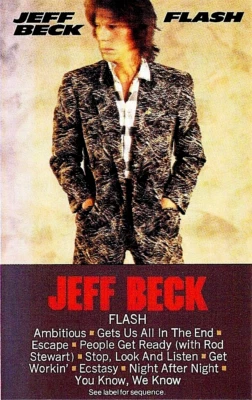 JEFF BECK / FLASH - Cassette (1985, Epic) - Image 1 of 4