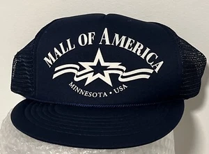 Hat Snapback Mesh Trucker Vintage Mall of America KC NOS 80s Tourist Cap - Picture 1 of 4