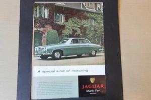 Original 1964 magazine advert: JAGUAR Mk10 saloon frame-ready wall-art  - Picture 1 of 1