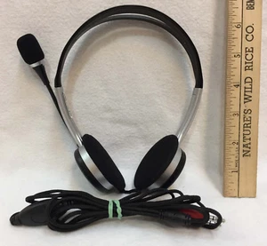 Headset Headphone Earphone Handsfree Microphone Jack Cables Volume Switch - Picture 1 of 5