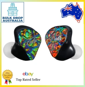 Pula Pa02 Hifi Earphone 1dd+4ba Hybrid In-ear Monitors Hi-res Music Studio Wired - Picture 1 of 12