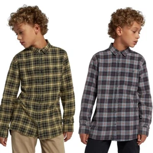 Hurley Kids' Boys' Youth Hurley Woven Plaid Flannel Button Up Shirt - Picture 1 of 14