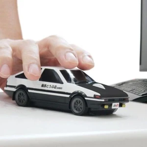 "Initial D Wireless Mouse TOYOTA AE86 Fujiwara Tofu Store Black Version NEW" - Picture 1 of 11