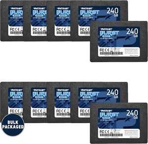 Patriot Burst Elite 240 Go SSD 2,5" SATA3 6 Go/s SSD interne PC/MAC PACK DE 10 VRAC - Photo 1/6