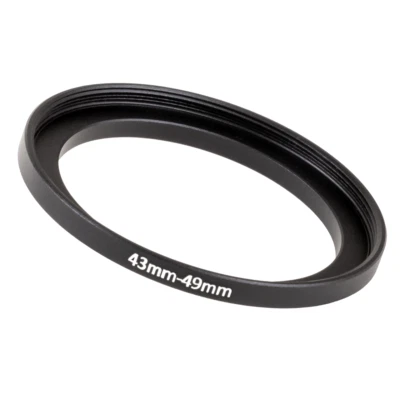 43mm to 49mm Stepping Step Up Filter Ring Adapter 43mm-49mm  - Image 1 of 3