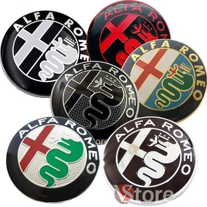 Friese Emblem Alfa Romeo Logo 74mm Motorhaube Vorne Hinten Emblem - Imagen 1 de 24