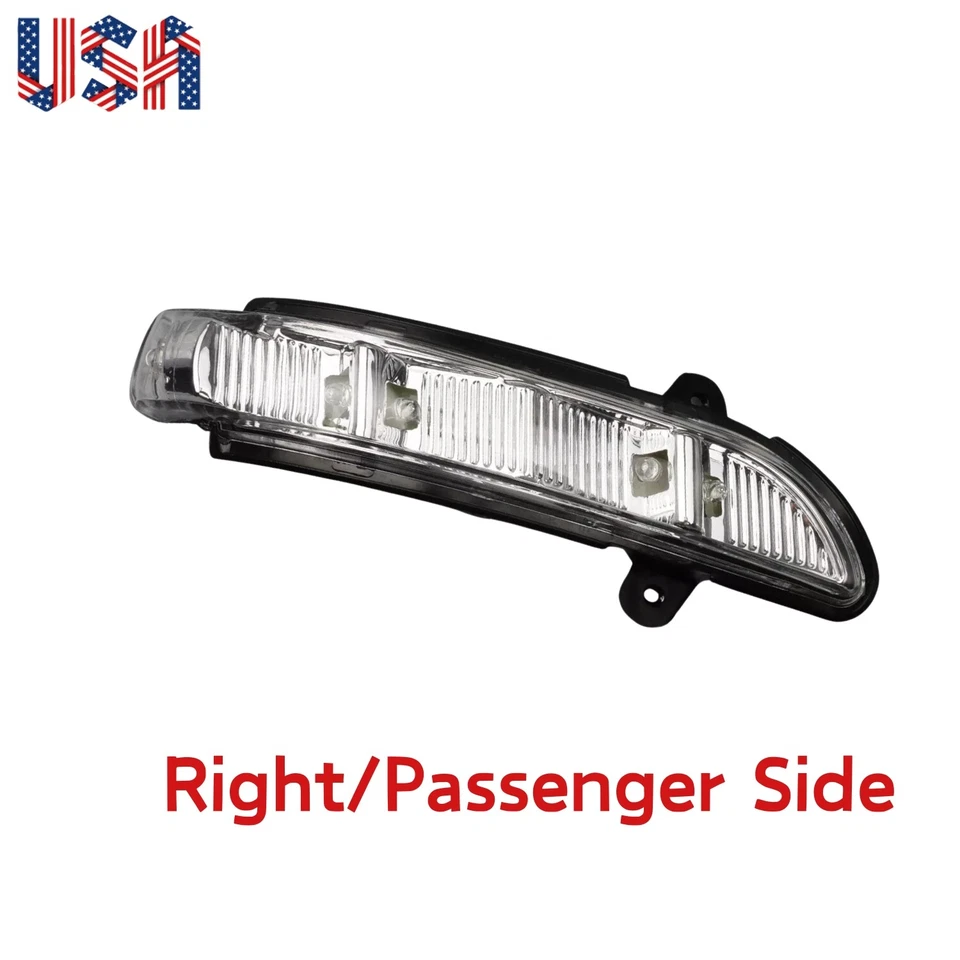 Nueva luz de señal de giro del espejo retrovisor derecho apta para Mercedes-Benz CL CLS E-Class  Foto 1 de 4