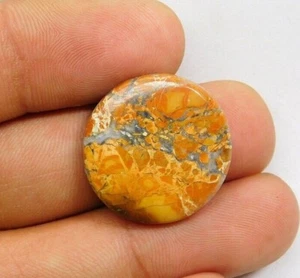 Piedras preciosas sueltas 100 % naturales de jaspe maligano para joyería 22 quilates ME-325 - Imagen 1 de 3