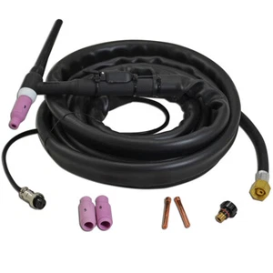SR WP 17 WP-17 TIG Welding Torch Air-Cooled Completed 150Amp 12 Feet 3.8 Meters - Picture 1 of 6