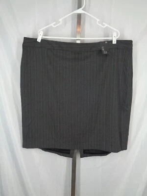 Lane Bryant Stripe Pencil Skirt Plus Size 26 Woman New - Image 1 of 4