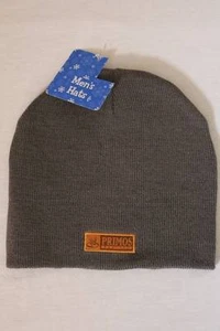 New Mens Primos Hunting Beanie Hat Knit Cap Gray One Size Deer Game Call - Picture 1 of 2
