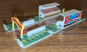 Vintage Micro Machines Town Center / Drag Bonanza Folding Playset - Picture 1 of 9