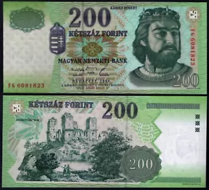 HUNGARY 🇭🇺 P178* 200 FORINT* ND 1998* UNC GEM* USA SELLER - Picture 1 of 1