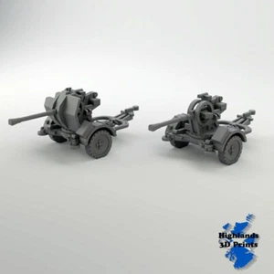 2 x table de jeu antiaérienne Flak 38 impression 3D - Photo 1/6