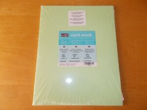 Stampin'Up! GABLE GREEN  8.5" x 11" Textured Cardstock 24 Sheets NOS