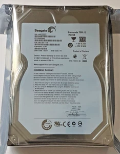 750 GB SATA Seagate barracuda 7200.12 ST3750528AS 32MB HDD 3,5 " Hard Drive New - Picture 1 of 1