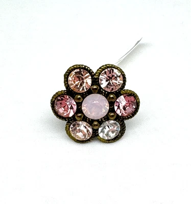 Красивый Michal Negrin кристалл кольцо женщин регулируемый #39 # - Изображение 1 из 4