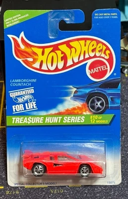 Hot Wheels 1996 Treasure Hunt #10 de 12 Lamborghini Countach Collector #429 Foto 1 de 3
