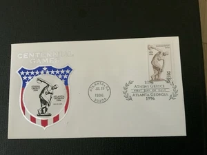 1996 #3087 32c Athens Olympics - House Of Farnam FDC - Picture 1 of 1