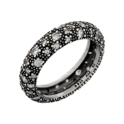 Pandora Cosmic Stars Ring - Sterling Silver Clear CZ 190915CZ Size 52 (6.5 US) - Image 1 of 4
