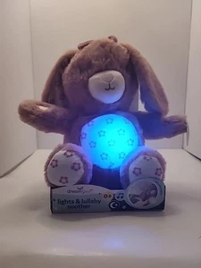 DreamGro Rabbit Baby Color Changing Light & Lullaby Soother Music Tummy Glows - Picture 1 of 7