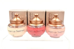 (3) Josie Maran Argan Lip Treatments Harmony, Paradise & Playful .24oz /each NIB - Picture 1 of 4