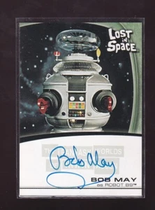 Fantasy World of Irwin Allen 2004 Autograph Card A5 Bob May ROBOT LOST IN SPACE - Picture 1 of 2