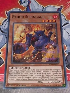 Yu Gi Oh Karte PEDOR SPRINGANS BLVO-FR007x3 - Bild 1 von 1