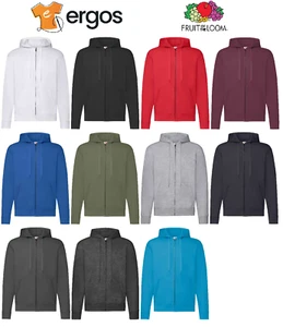 FRUIT OF THE LOOM Sweatshirt Classic Sweat Full Zip Baumwolle Sweatshirt FR620620 - Bild 1 von 15