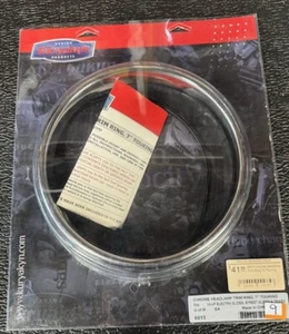 Kuryakyn Chrome Unlit Chrome Headlight Trim Ring for 7 in. Headlight - 6915 - Picture 1 of 9