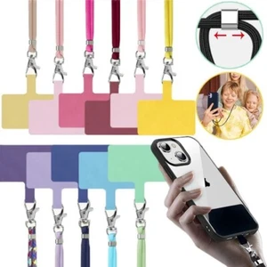 CORDINO COLLANA LACCIO PER CELLULARE UNIVERSALE PORTA TELEFONO TRACOLLA - Zdjęcie 1 z 9