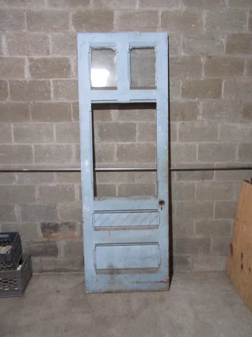 ~ ORNATE ANTIQUE VICTORIAN DOOR ~ 32.75 x 96.25 ~ ARCHITECTURAL SALVAGE ~ Cover