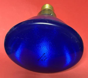 Par 38 100 Watt BLUE Flood Lamp Light Bulb ES 240V - Picture 1 of 1