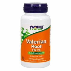 Valerian Root 500 mg 100 Caps By Now Foods - Picture 1 of 1