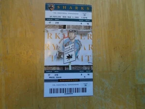 Ryan O'Byrne 1st NHL Goal Ticket  Montreal Canadiens - Picture 1 of 3