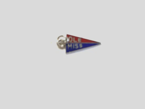 Vintage Ole Miss University Banner Flag Pendant Cover