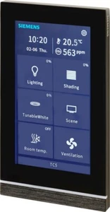 Siemens Dig.Industr. Touch Control TC5 UP 205/22 IP30 schwarz Bediengerät Touch - Bild 1 von 8