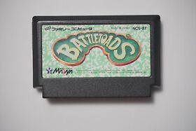 Famicom Battletoads Japan FC game US Seller