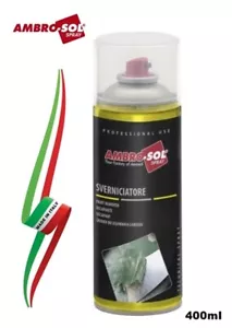 SVERNICIATORE SPRAY TOGLI ELIMINA VERNICE DA METALLO E LEGNO 400ml AMBRO-SOL - Foto 1 di 3