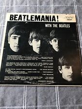 Beatles - Beatlemania! With The Beatles RARE ORIG Canada MONO Vinyl LP . GOOD